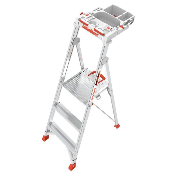 Paint Pro Ladder - Handy Compartments for Efficient Painting