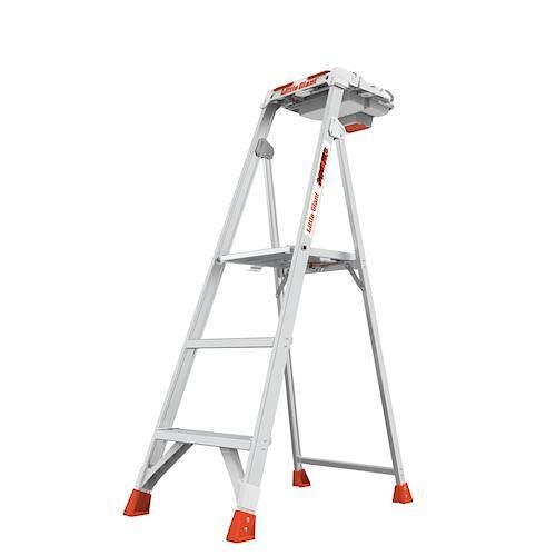 Paint Pro Ladder-Handy Compartments for Efficient Painting